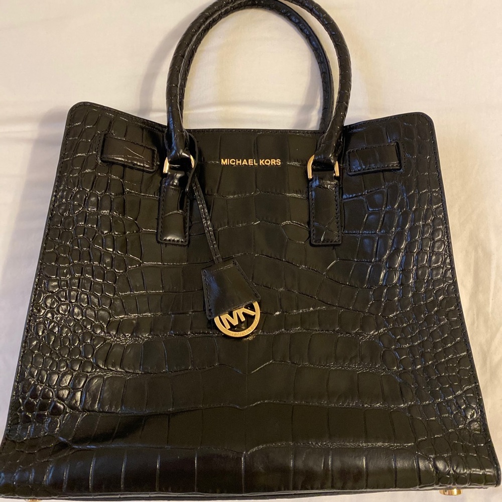 Michael Kors Black Leather Purse